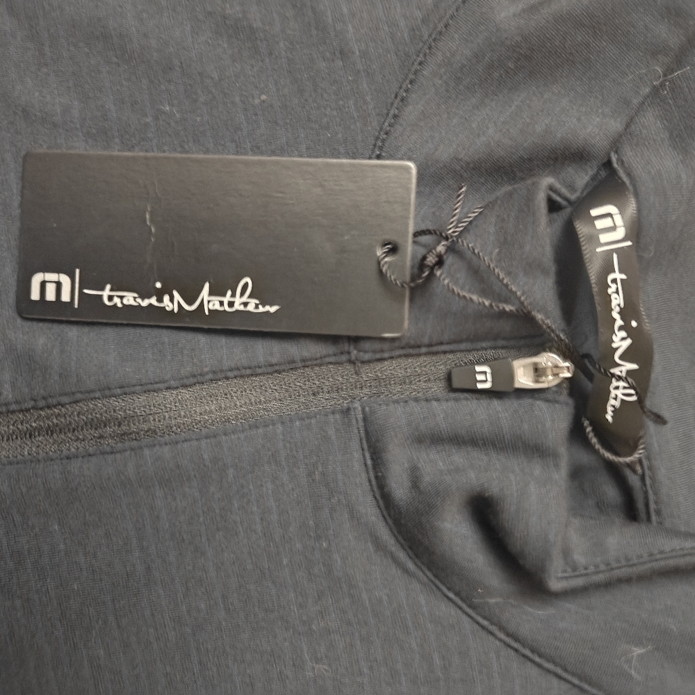 Women's Travis Mathew Crestview 1/4-Zip | Black | Sz: M - Picture 4 of 11
